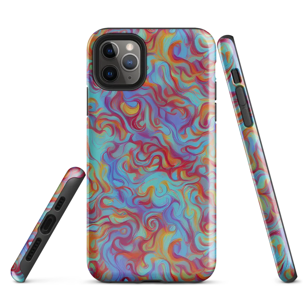Aqua Rapture on Tough Case for iPhone® — Front