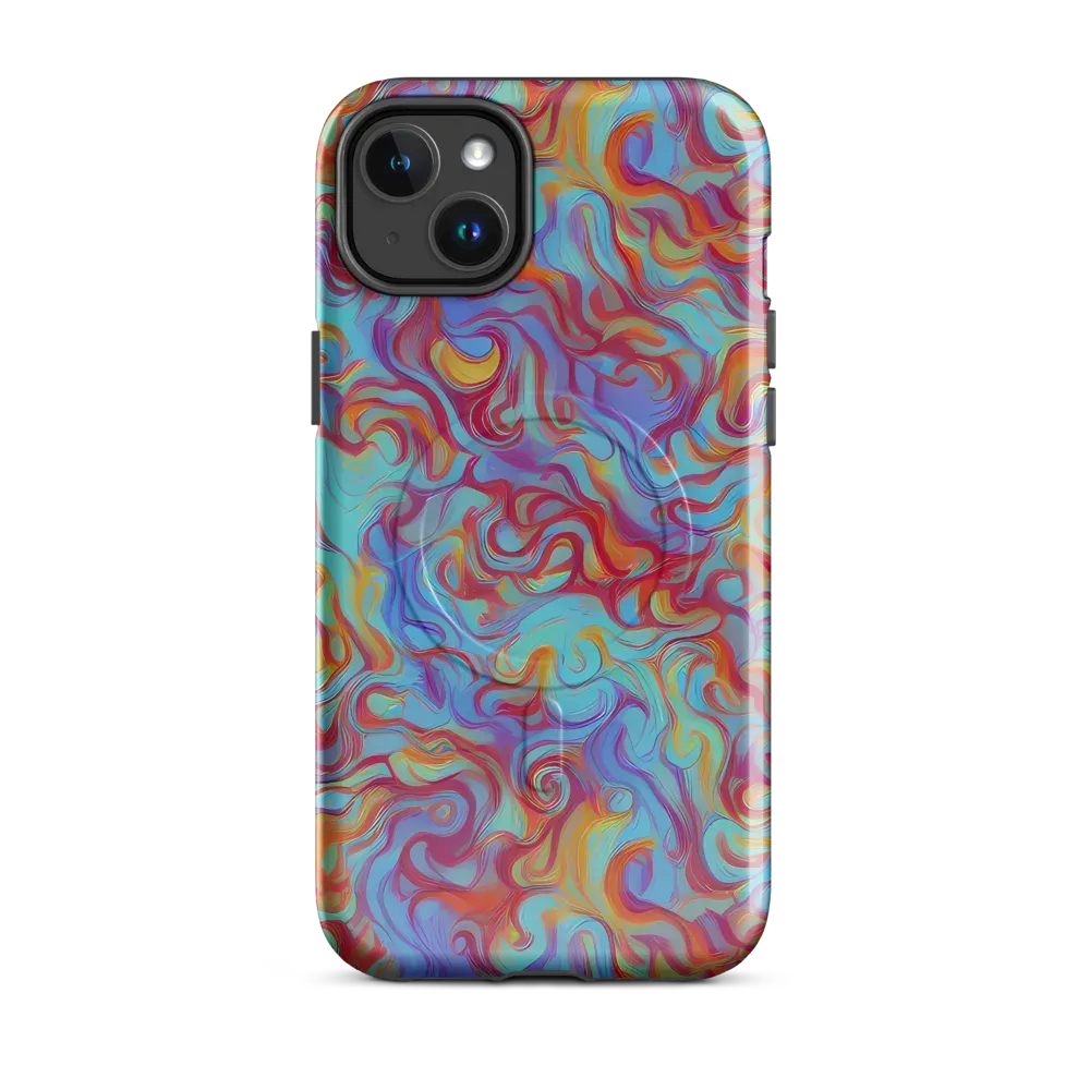 Aqua Rapture on MagSafe Tough Case for iPhone® — Front