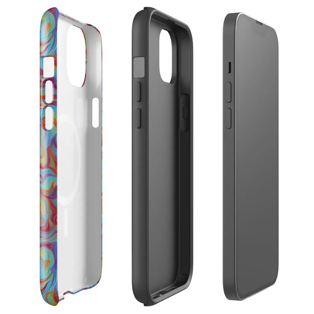 Aqua Rapture on MagSafe Tough Case for iPhone® — Front