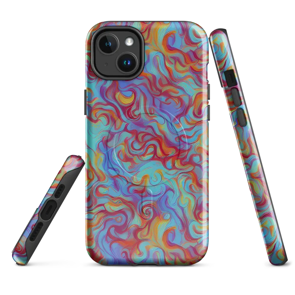 Aqua Rapture on MagSafe Tough Case for iPhone® — Front