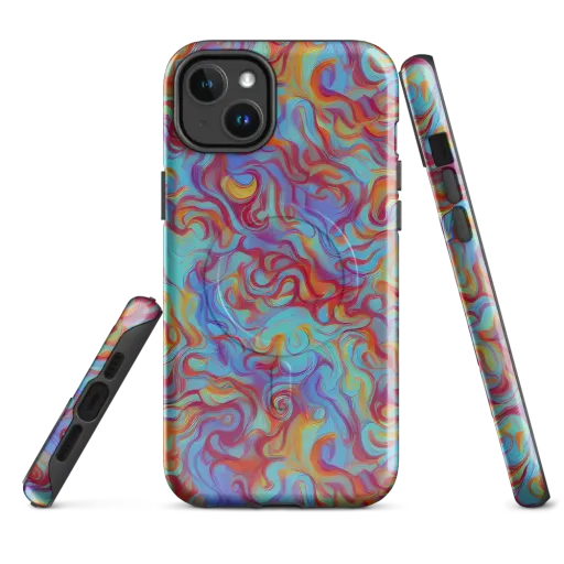 Aqua Rapture on a MagSafe Tough Case for iPhone®