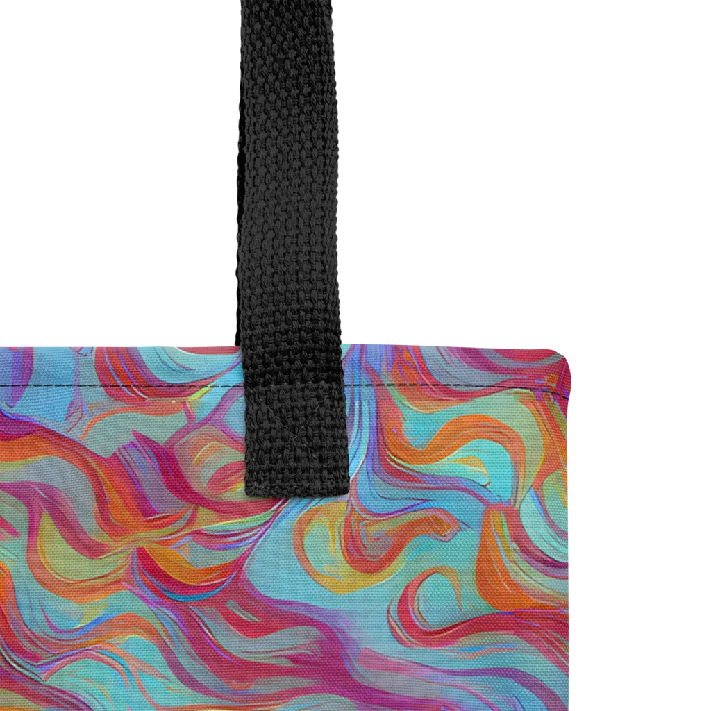 Aqua Rapture on Tote Bag — Product details