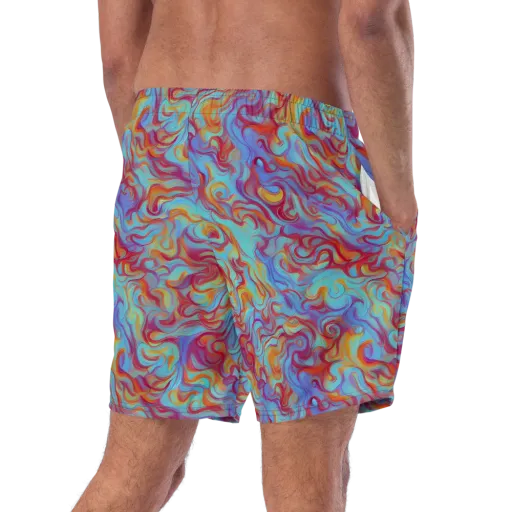 Aqua Rapture on a Swim Trunks