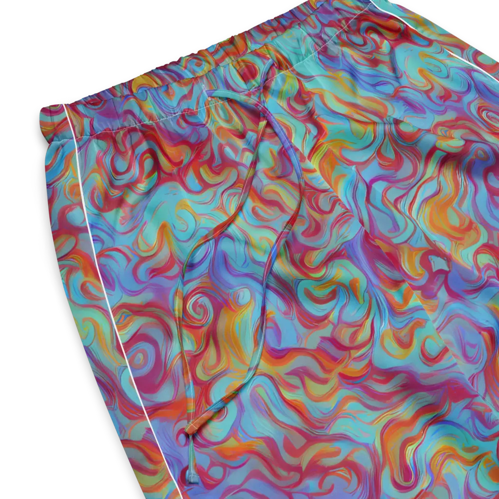 Aqua Rapture on Women's Pajama Pants — Product details