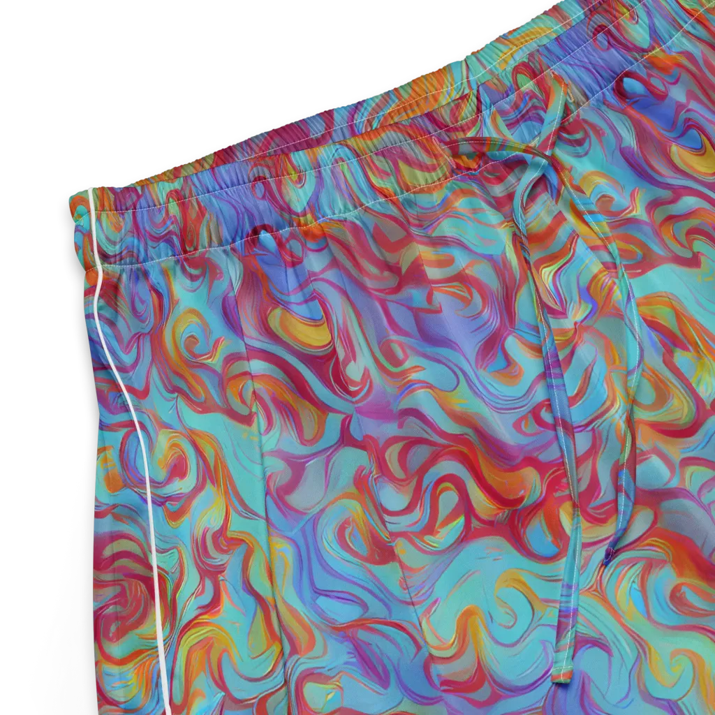 Aqua Rapture on Women's Pajama Shorts — Product details