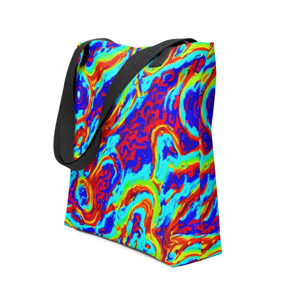 Vermilion Whirlpool on Tote Bag — Front