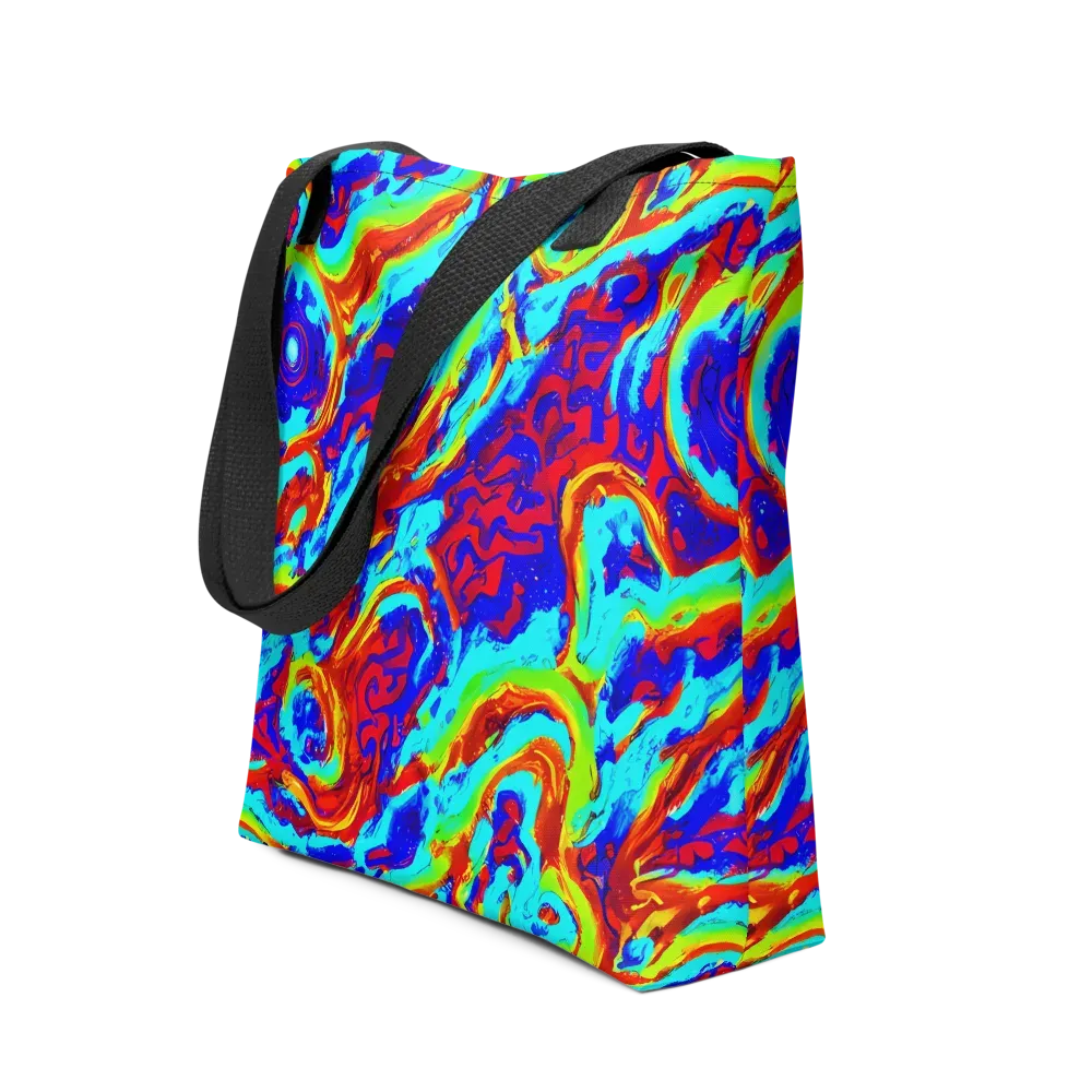 Vermilion Whirlpool on Tote Bag — Front