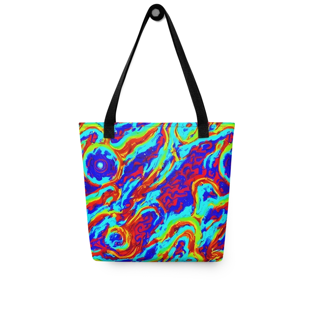 Vermilion Whirlpool on Tote Bag — Front