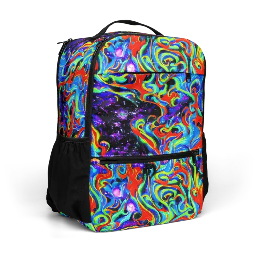 Sapphire Serpentine on a Utility Backpack