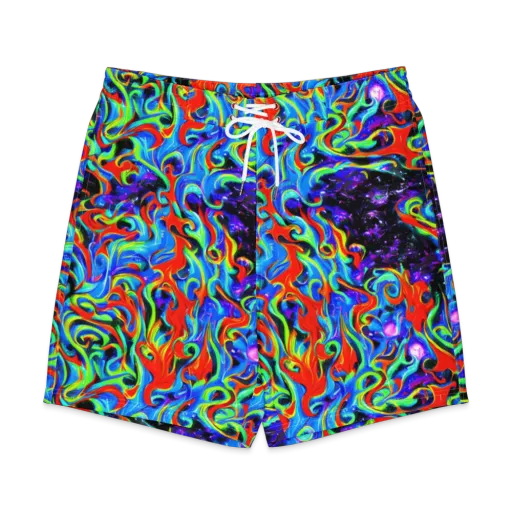 Sapphire Serpentine on a Men's Board Shorts