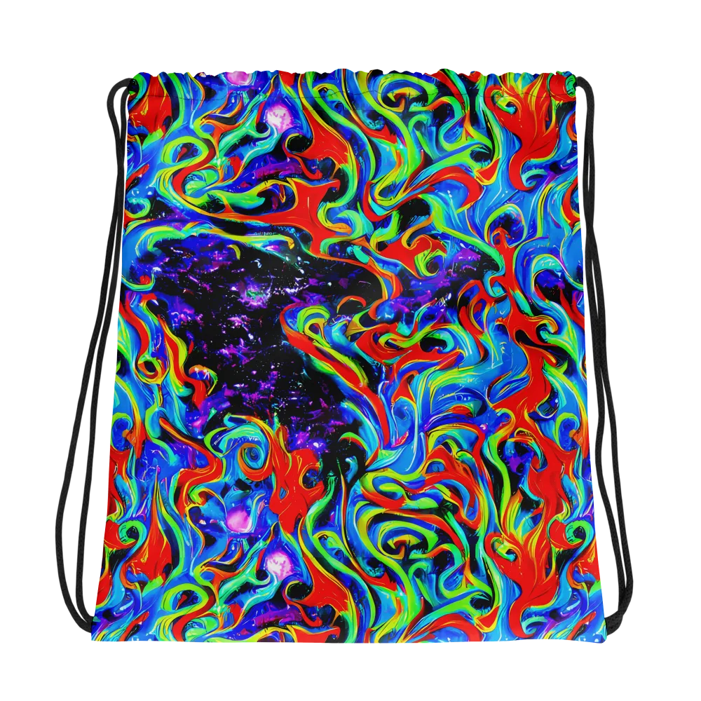 Sapphire Serpentine on Drawstring Bag — Photo