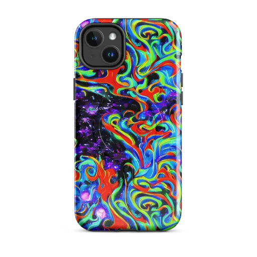 Sapphire Serpentine on a MagSafe Tough Case for iPhone®