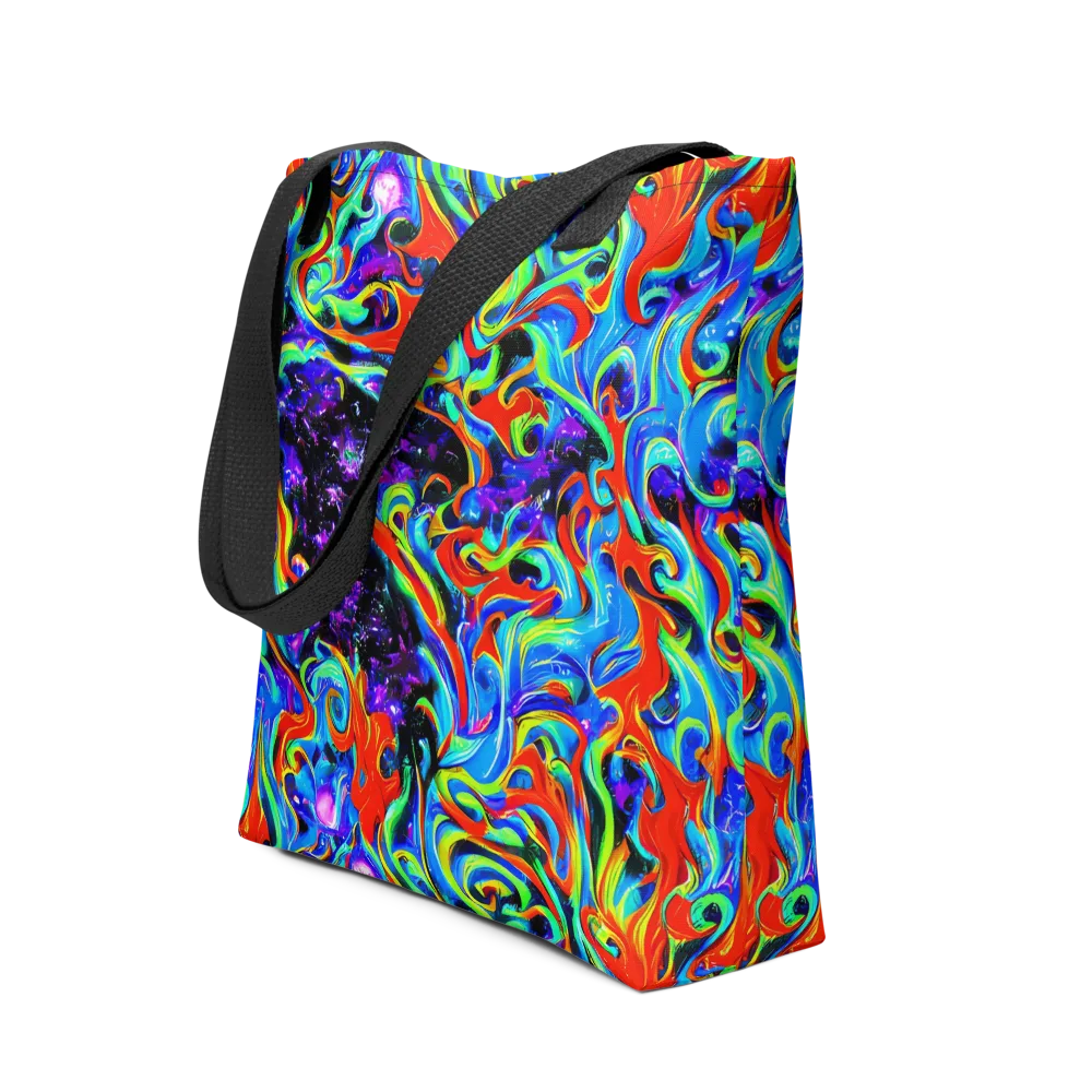 Sapphire Serpentine on Tote Bag — Front