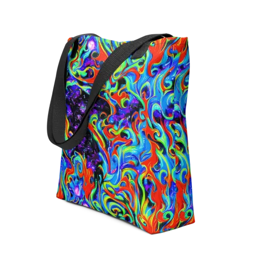 Sapphire Serpentine on a Tote Bag