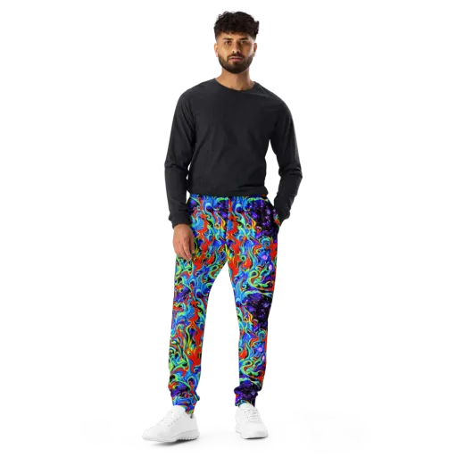 Sapphire Serpentine on a Men's Joggers