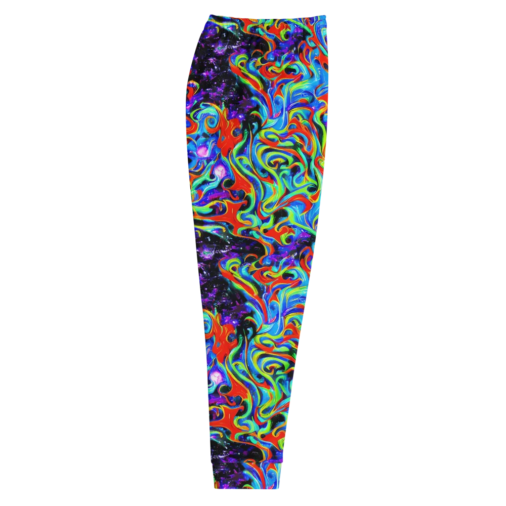 Sapphire Serpentine on Men's Joggers — Right
