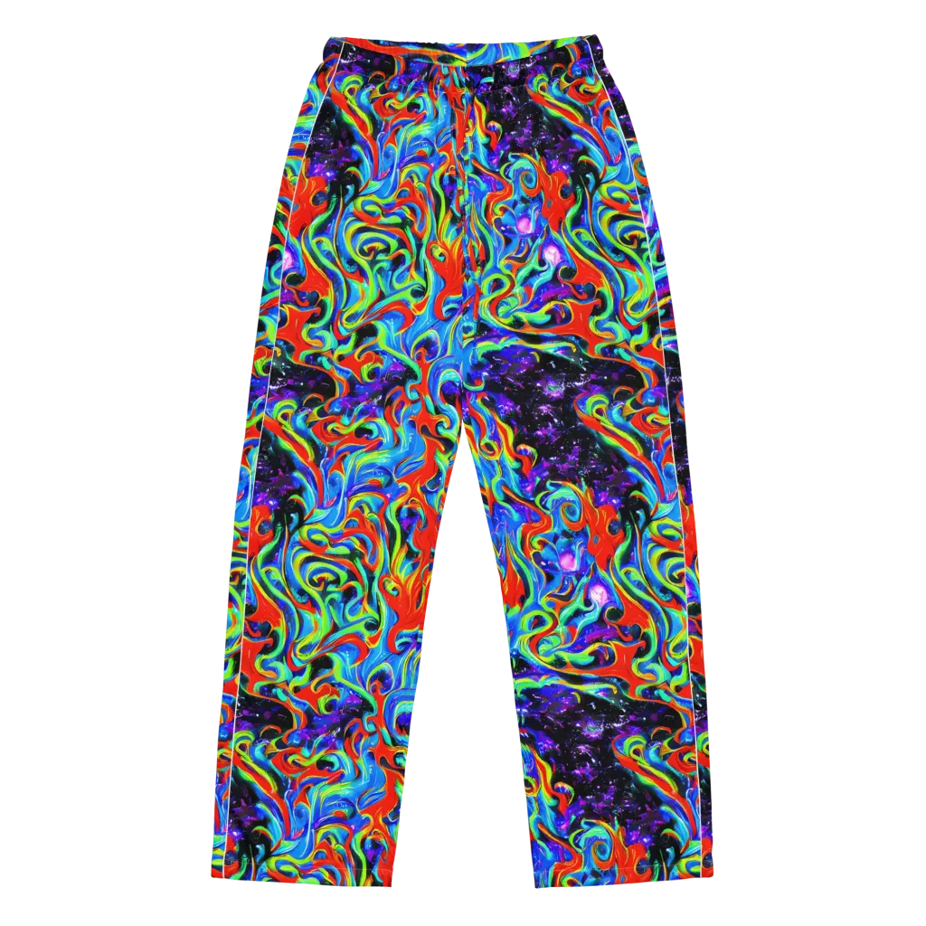 Sapphire Serpentine on Women's Pajama Pants — Front