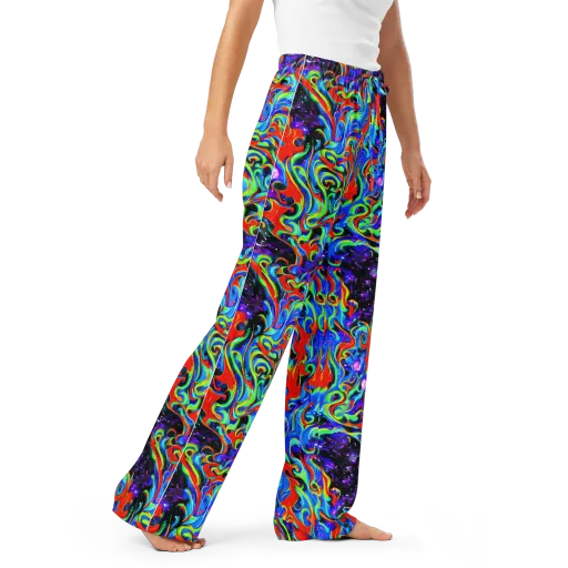 Sapphire Serpentine on a Women's Pajama Pants