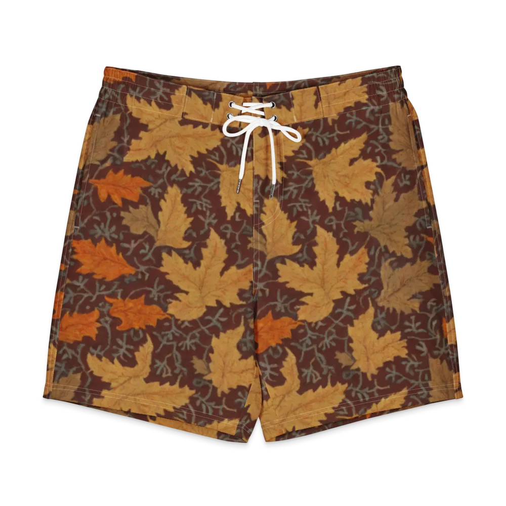 Gilded Harvest on Men's Board Shorts — Front