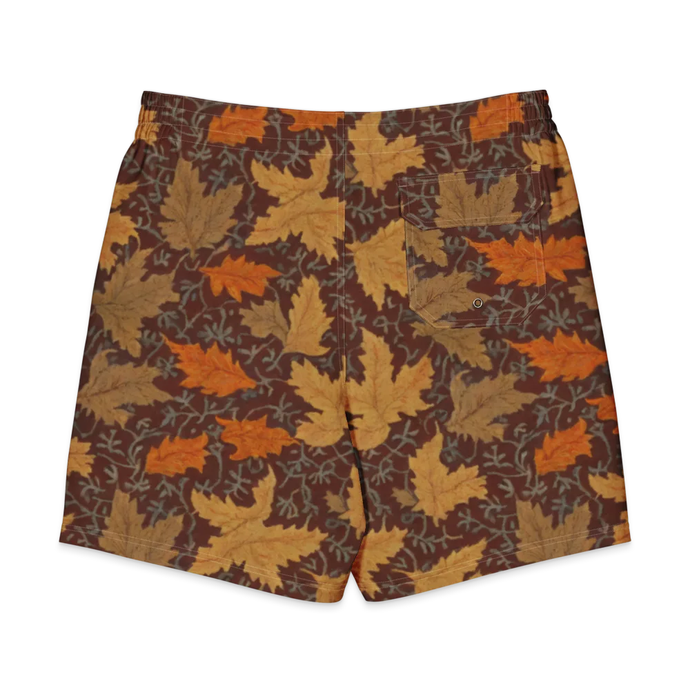 Gilded Harvest on Men's Board Shorts — Back