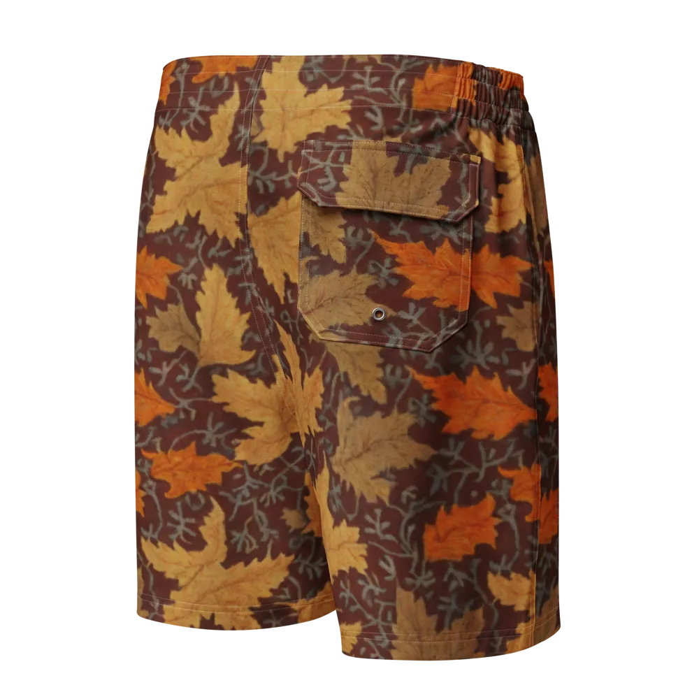 Gilded Harvest on Men's Board Shorts — Back