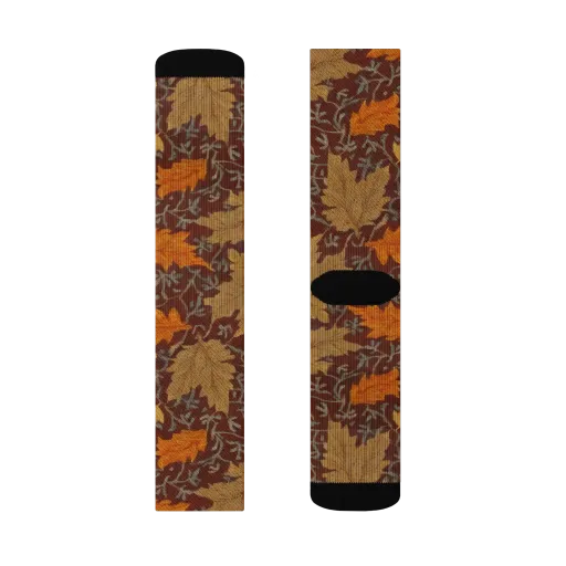 Gilded Harvest on a Socks