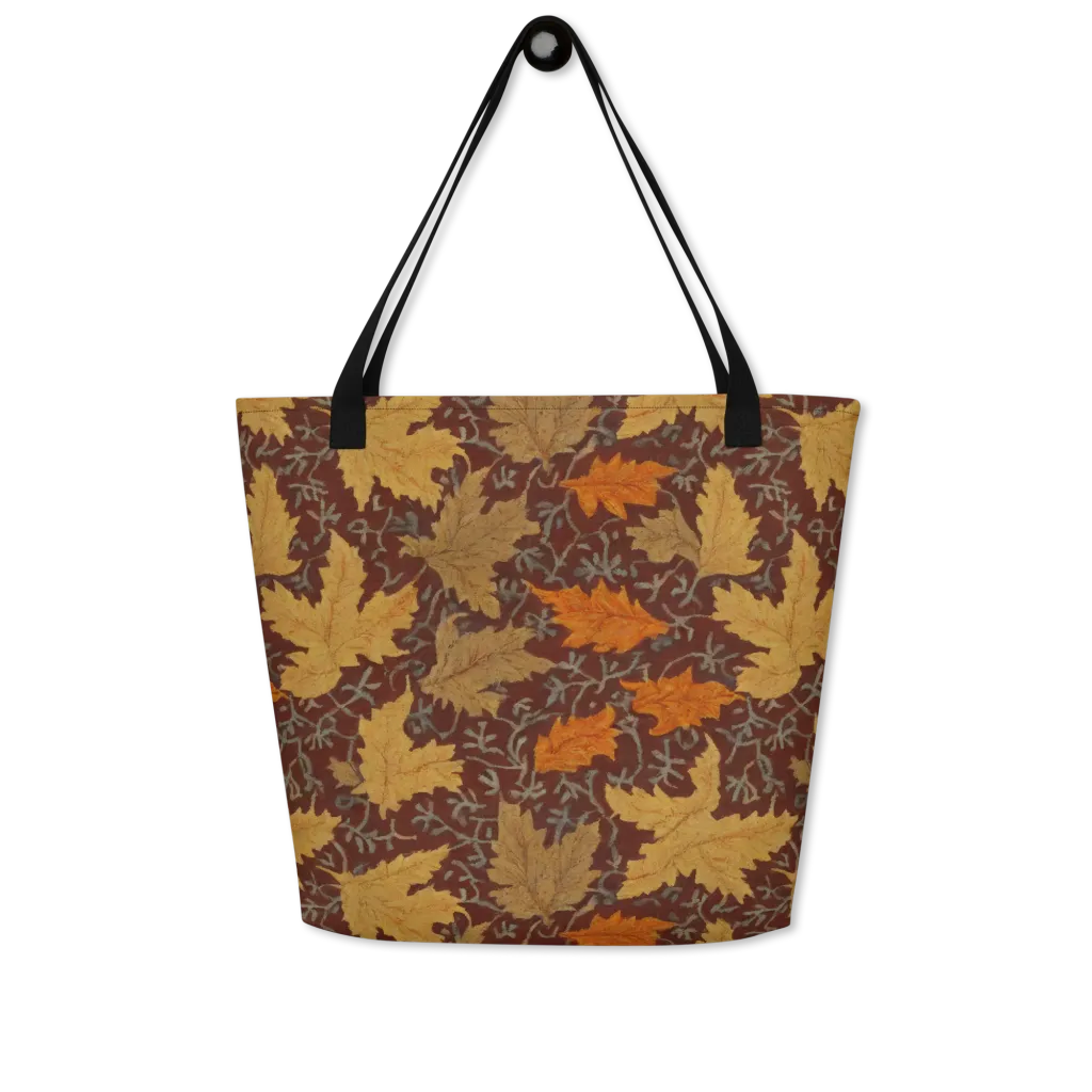 Gilded Harvest on Large Tote Bag W/ Pocket — Front