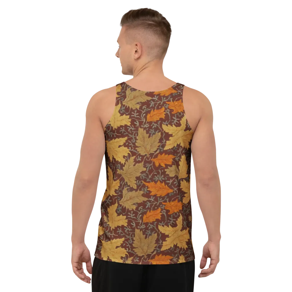 Gilded Harvest on Men's Tank Top — Back