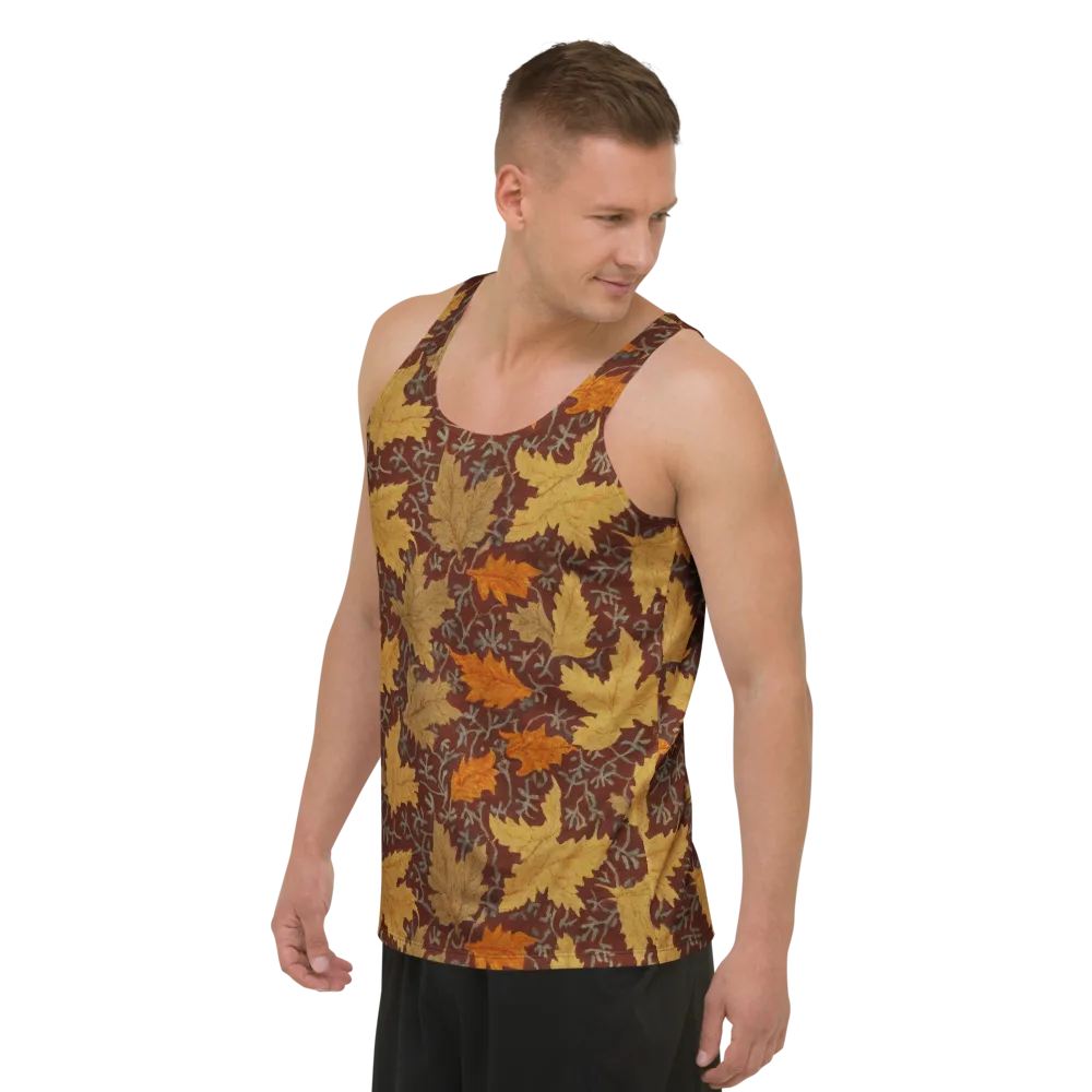 Gilded Harvest on Men's Tank Top — Left Front