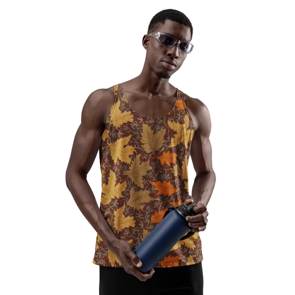 Gilded Harvest on Men's Tank Top — Front