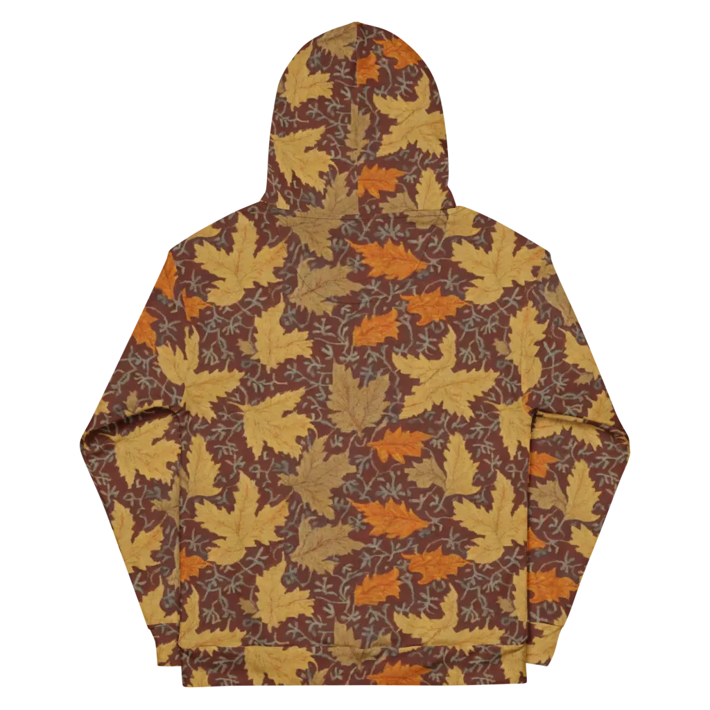Gilded Harvest on Cotton Hoodie — Back