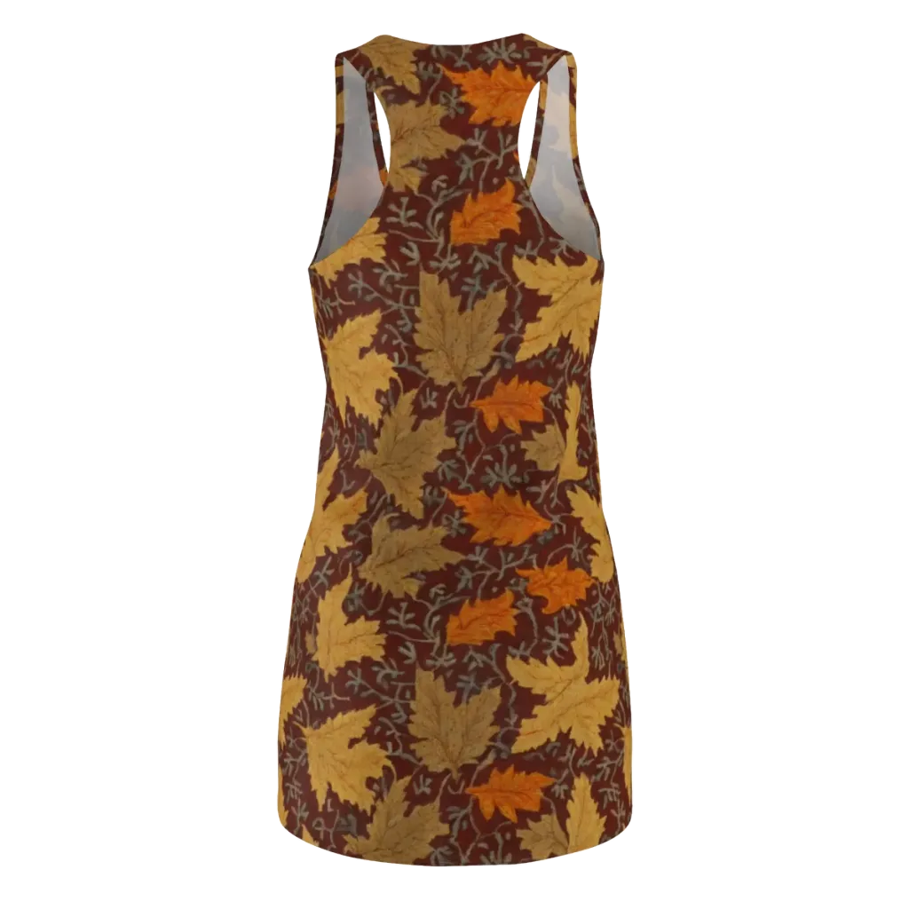 Gilded Harvest on Racerback Dress — Back