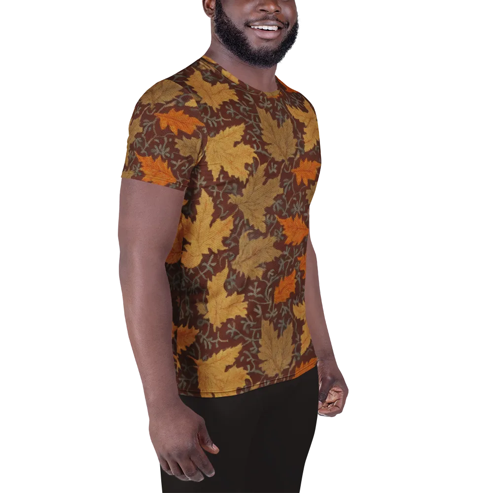 Gilded Harvest on Men's Athletic T-Shirt — Right
