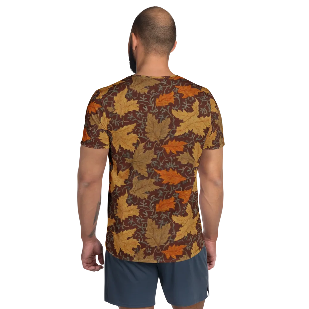 Gilded Harvest on Men's Athletic T-Shirt — Back