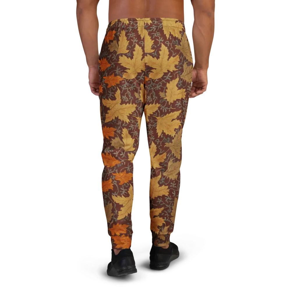 Gilded Harvest on Men's Joggers — Back