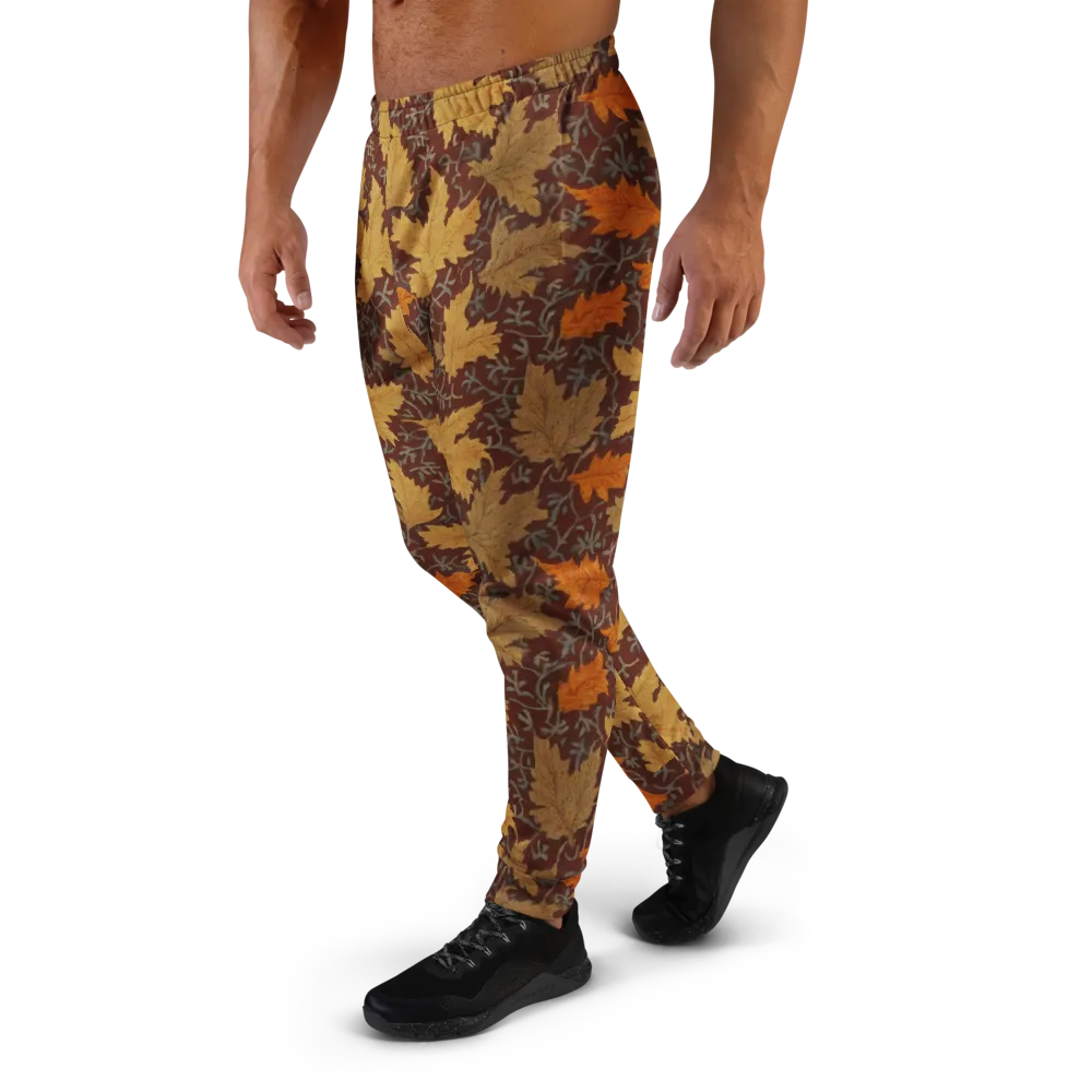 Gilded Harvest on Men's Joggers — Left