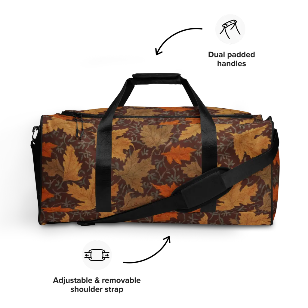 Gilded Harvest on Duffle Bag — Front