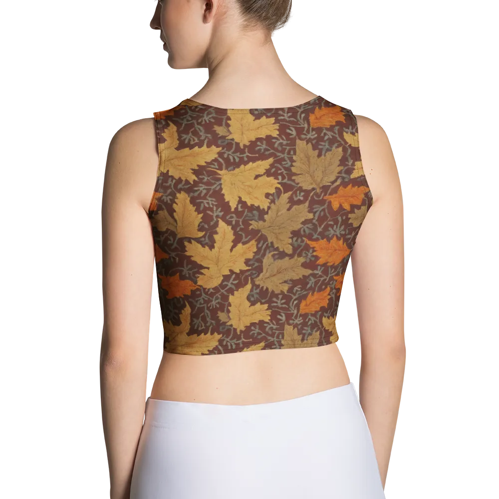 Gilded Harvest on Crop Top — Back