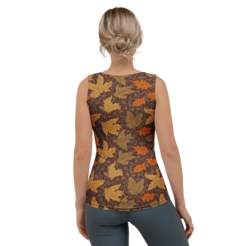 Gilded Harvest on Women's Tank Top — Back