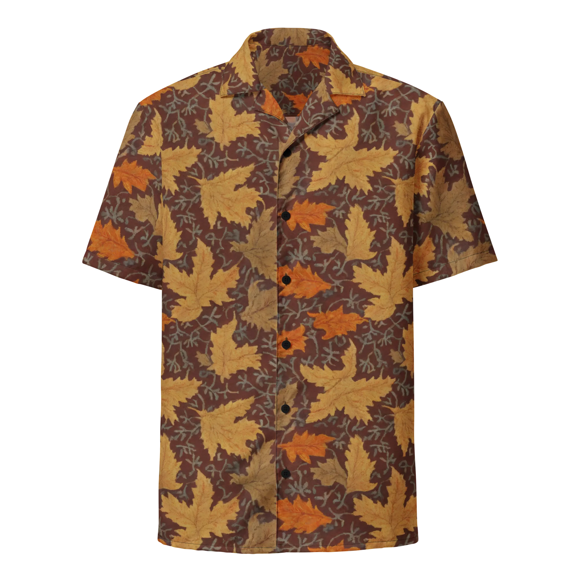Gilded Harvest on Button Shirt — Front