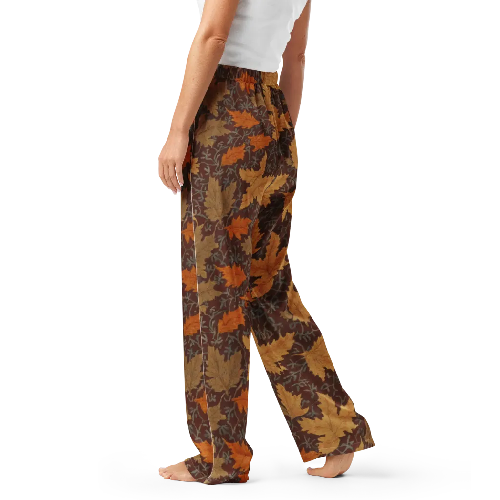 Gilded Harvest on Women's Pajama Pants — Left