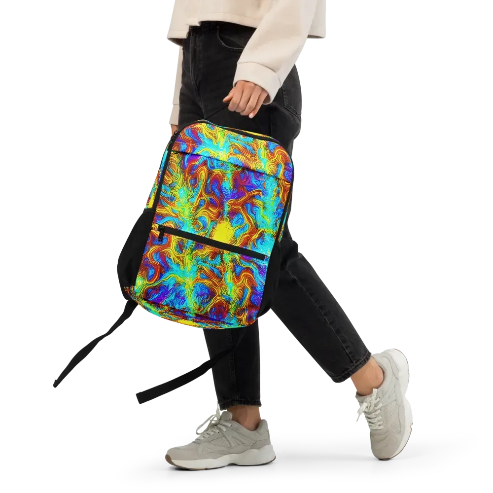 Psychic Rapids on Utility Backpack — Front