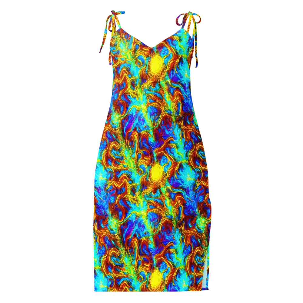 Psychic Rapids on Slip Dress — Front