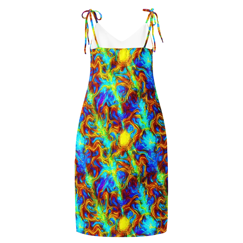 Psychic Rapids on Slip Dress — Back