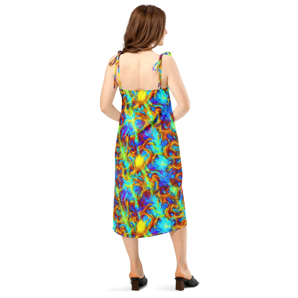 Psychic Rapids on Slip Dress — Back
