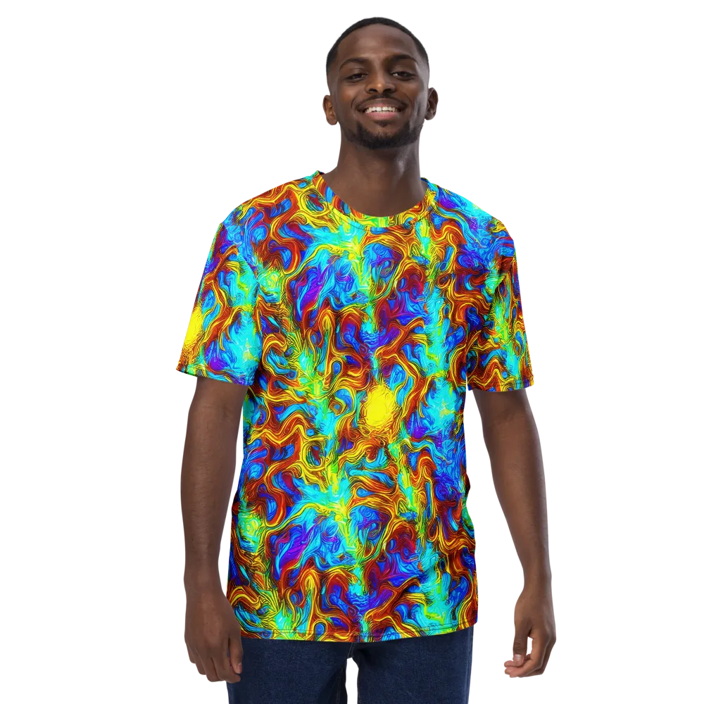 Psychic Rapids on Men's Crew Neck T-Shirt — Front