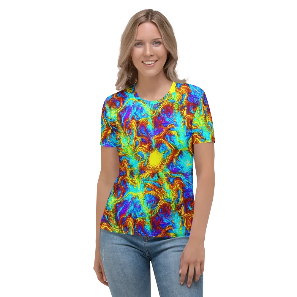 Psychic Rapids on Women's Crew Neck T-Shirt — Front