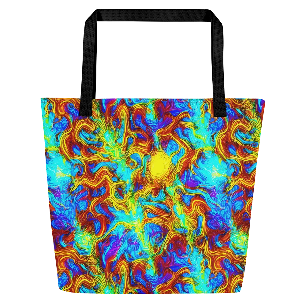Psychic Rapids on Large Tote Bag W/ Pocket — Front