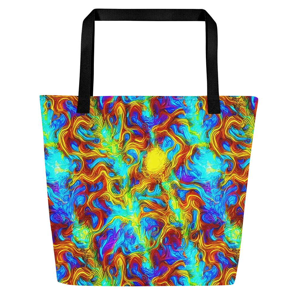 Psychic Rapids on Large Tote Bag W/ Pocket — Front