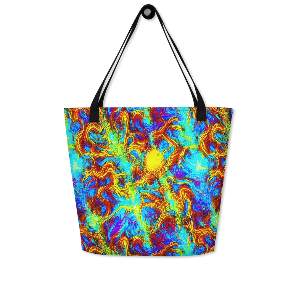 Psychic Rapids on Large Tote Bag W/ Pocket — Front